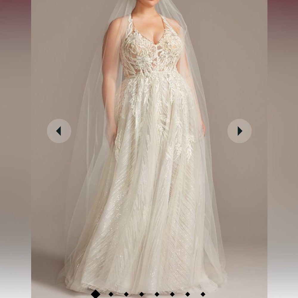 Size 18W Galina Signature Wedding Dress
